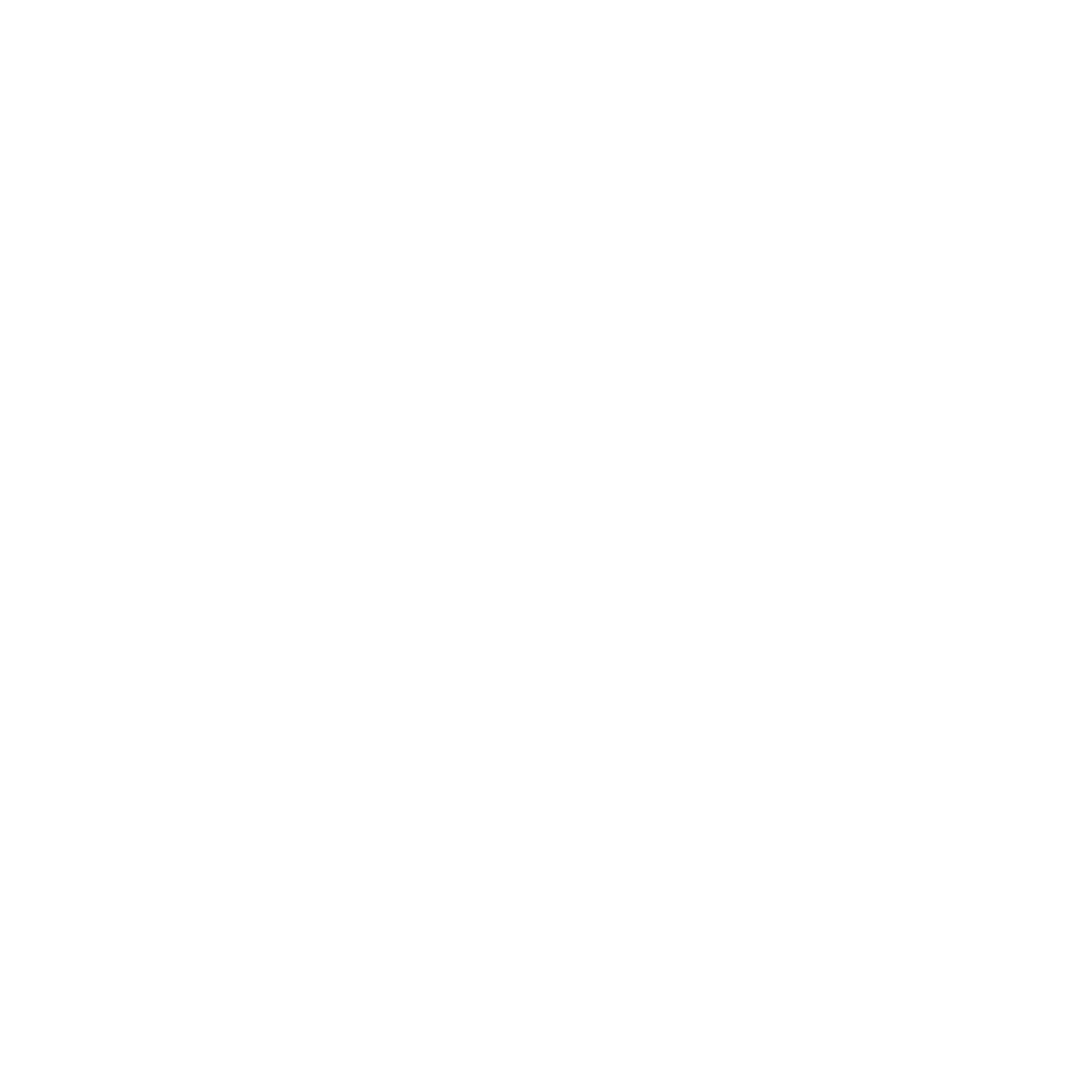 White wrench and screwdriver crossed icon on a transparent background.