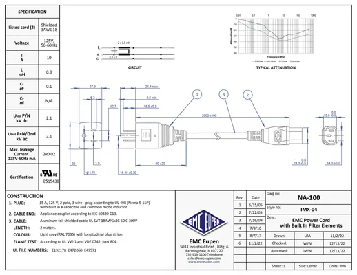 Technical drawing of a mechanical part with detailed measurements and specifications.