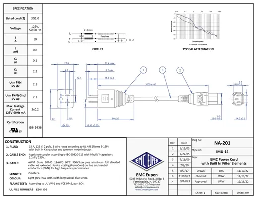 Technical drawing of a mechanical shaft with dimensions and annotations.